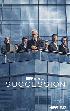 HBO Original Succession on HBO Max.
